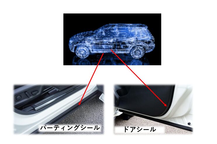 発泡化成形による車体シール部品の軽量化｜押出成形.com