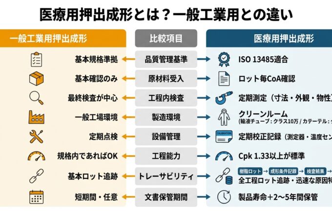 医療用押出成形とは？チューブ・カテーテル製造の要点｜押出成形.com｜プラスチック押出成形の試作・量産・二次加工